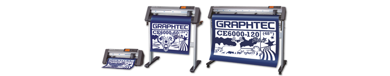 Dieses Bild zeigt die Mittelklasse Graphtec CE6000 Schneideplotter