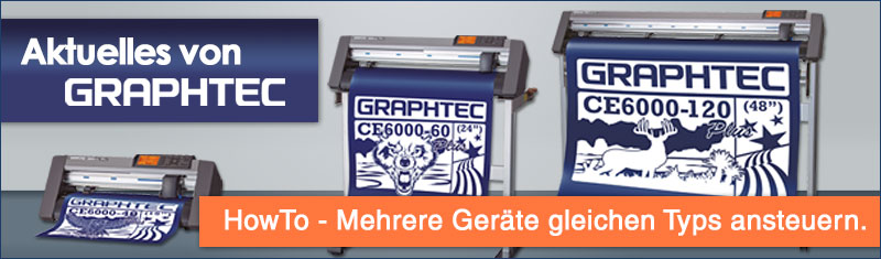 Graphtec Ansteuerung: Mehrere Geräte gleichen Typs