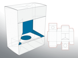 Verpackungsmuster - Graphtec FCX-Flachbettschneideplotter
