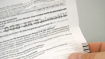 Auch dünneres Papier kann mit dem CSX Scannern problemlos eingescannt werden.