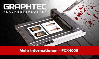 Graphtec FCX4000 auf dem Fake Day 2019