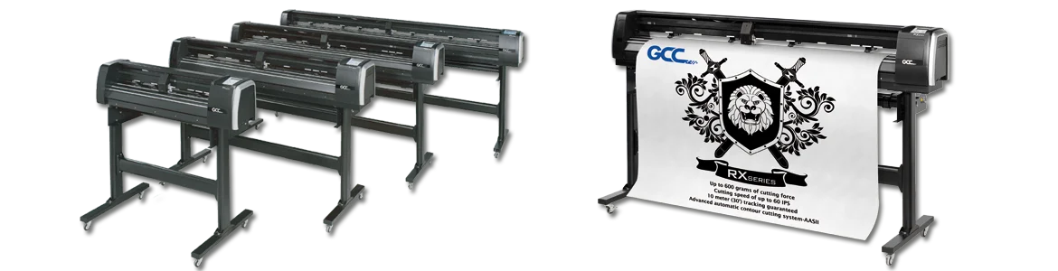 Die Schneideplotter der GCC RX Serie